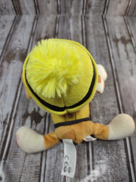 Nickelodeon, Paw Patrol Rubble 7 Inch Plush Stuffed Toy Winter Hat Cap - Picture 7 of 9